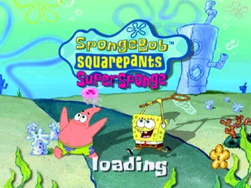 Nickelodeon SpongeBob SquarePants - SuperSponge (US) screen shot title